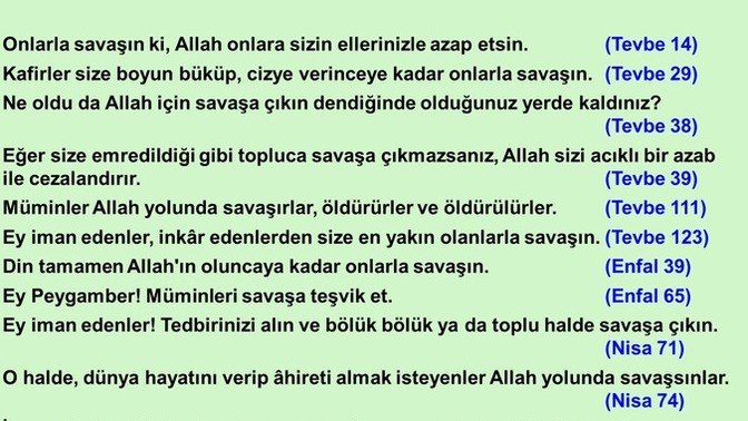 İslamın gerçekleri ve cihat hakkında ne düşünüyorsunuz, sizce yanlış mı anlaşılıyor?