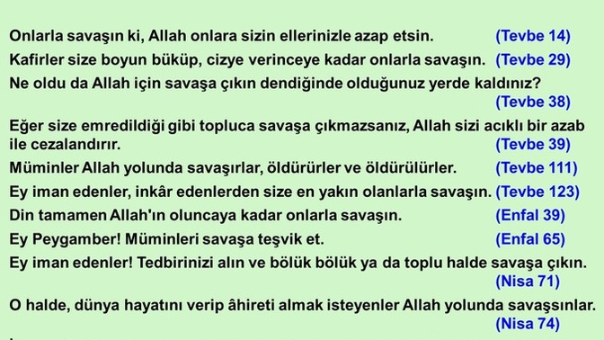 Madem müslümansın neden Kur’an’daki ayetleri ve dininin emirlerini uygulamıyorsun?
