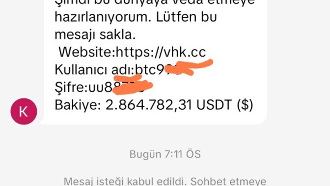 Sizede böyle tanımadığınız akılsızlardan mesaj geliyormu?