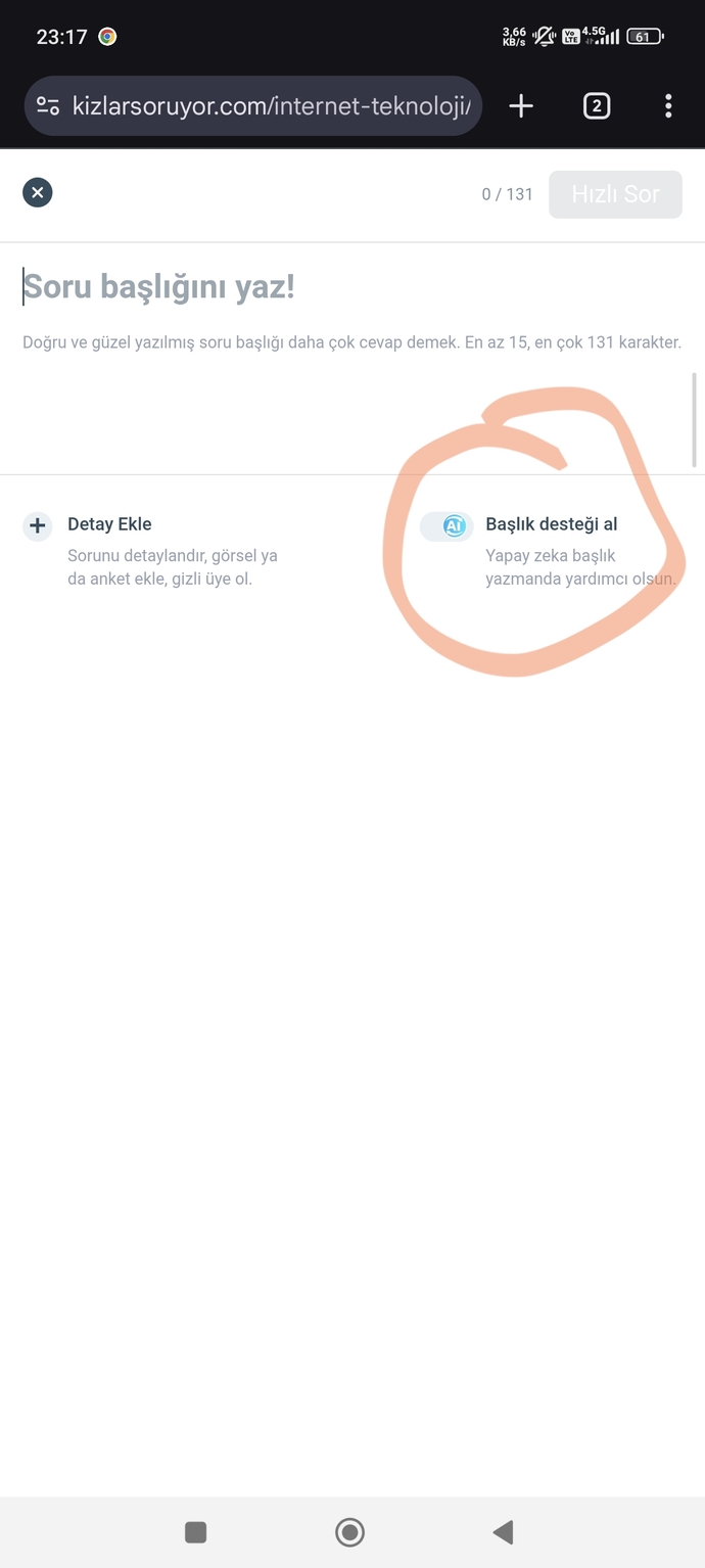 Yapay zeka sormak istediğim soruyu değiştiriyor, ben nasıl yardım alacağım bu şekilde?