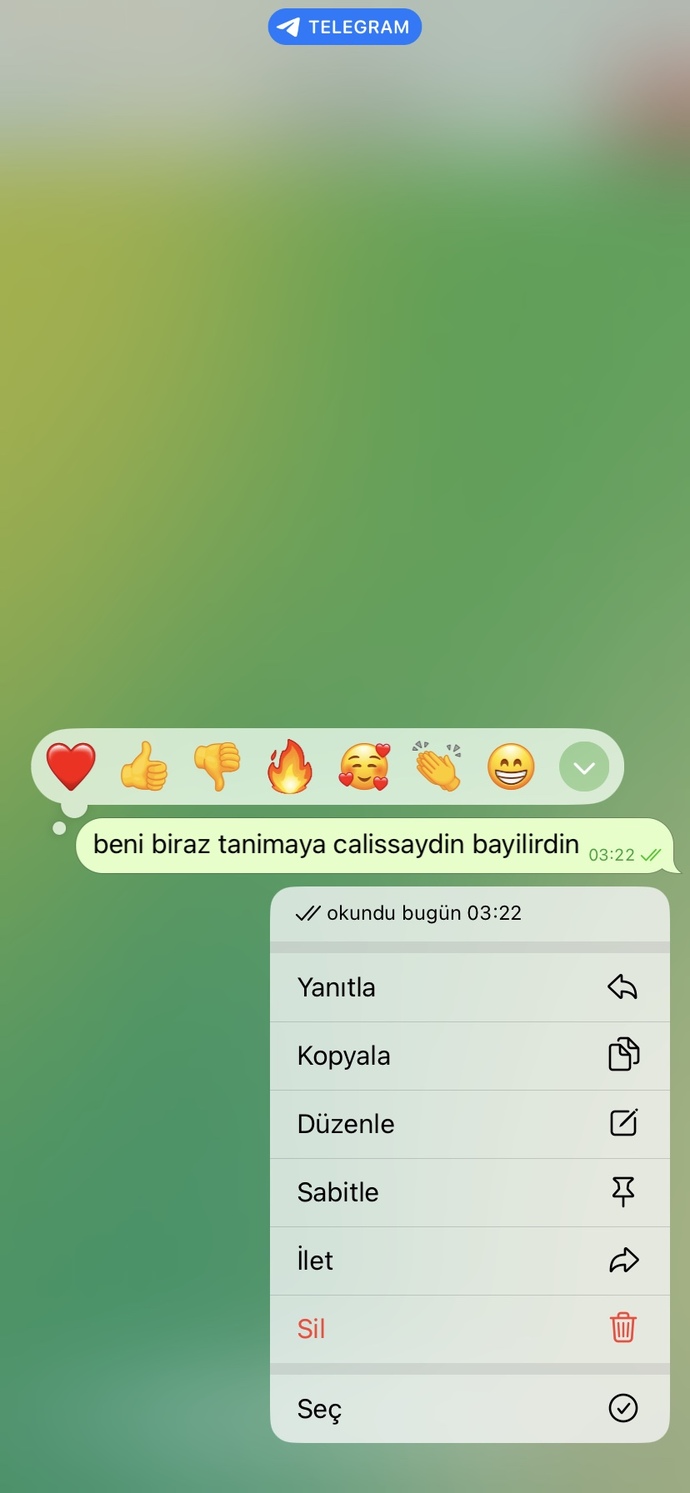 Ona yazdım sizce ben dusunmustur?