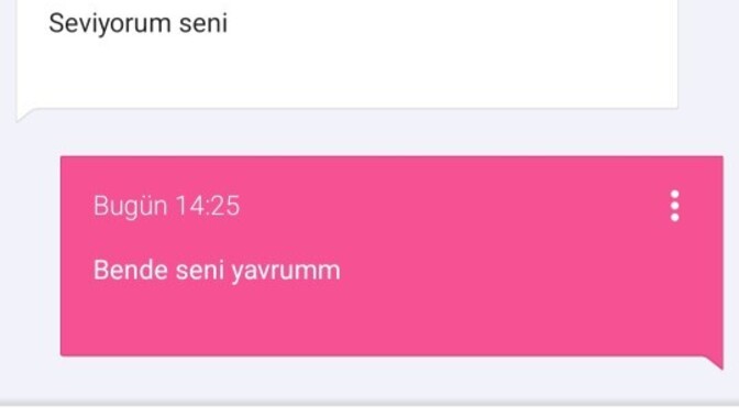 Günün en güzel mesajını aldınız mı?