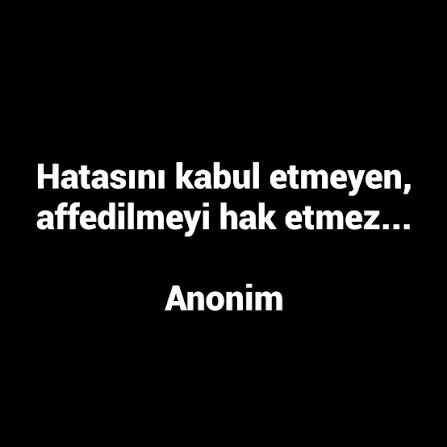 Hatanızı kabul eder misiniz?
