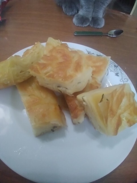 Su böreği güzel olmuş mu?