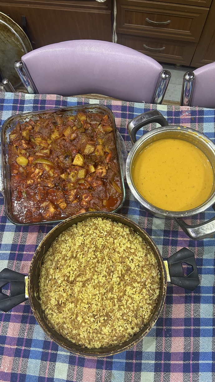 Uzun zaman sonra mutfağa girdim, aileme yaptığım yemekler nasıl olmuş sizce 🥰?