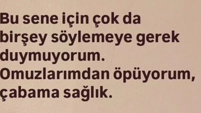 Gelecek seneden umudunuz var mı?