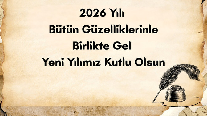 2026 için en büyük dileğin ne, yeni yıldan kalbin en çok ne istiyor?