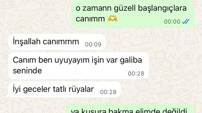 Flörtüz daha hiç buluşmadık da. sizce mesajları samimi mi çözemiyorum?