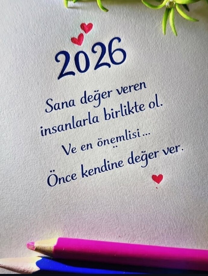 Yeni yıl dilekleriniz geliyor mu?