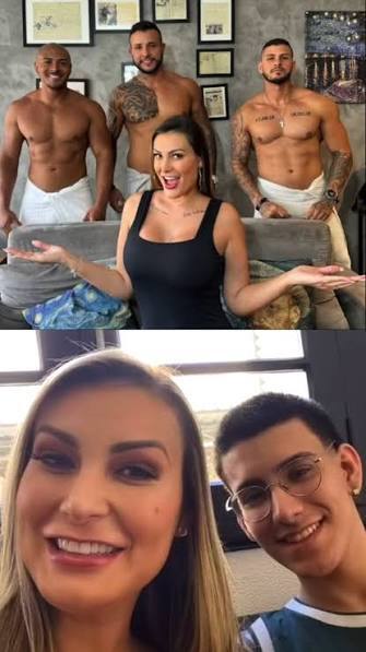 Andressa Urach’in yetişkin film setinde oğlunun bulunmasını nasıl karşılıyorsunuz?