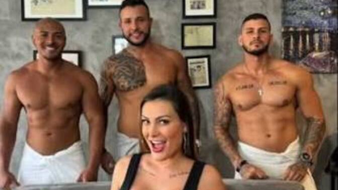 Andressa Urach’in yetişkin film setinde oğlunun bulunmasını nasıl karşılıyorsunuz?