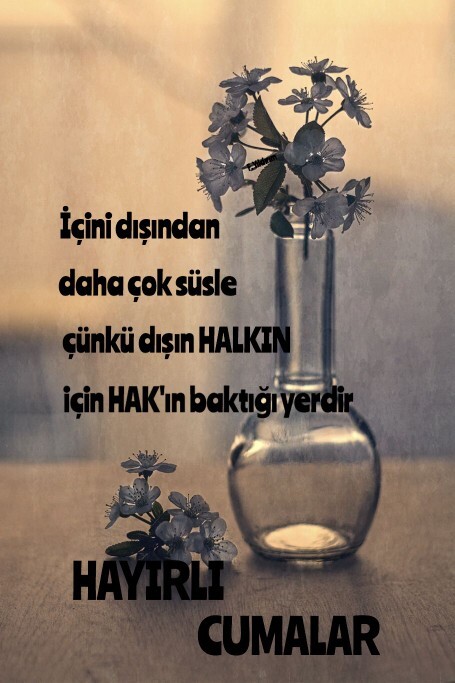 Cuma mesajı paylaşıyor musun?