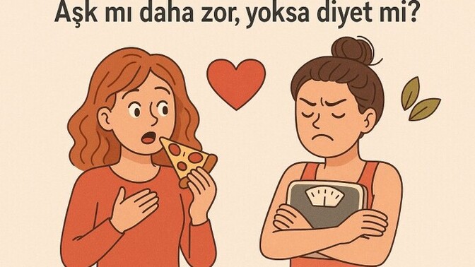 Aşk mı daha zor, yoksa diyet mi?