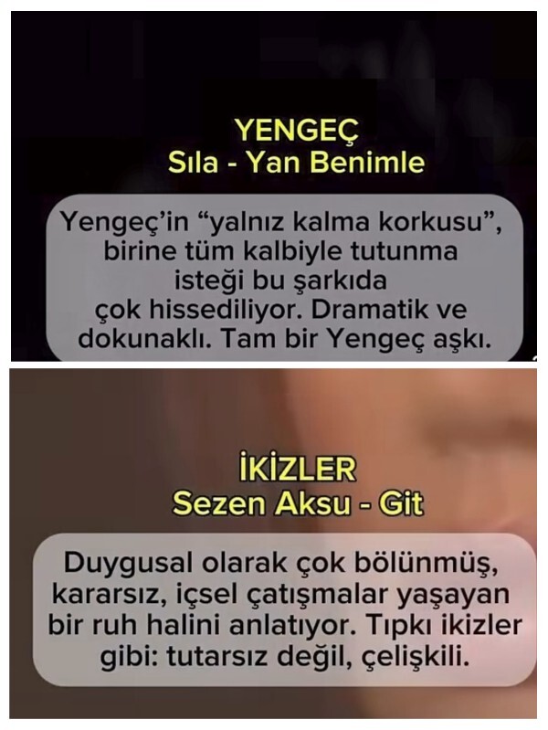 İyi geceler 🥰 sizin şarkınız hangisiymiş acaba 🤔?