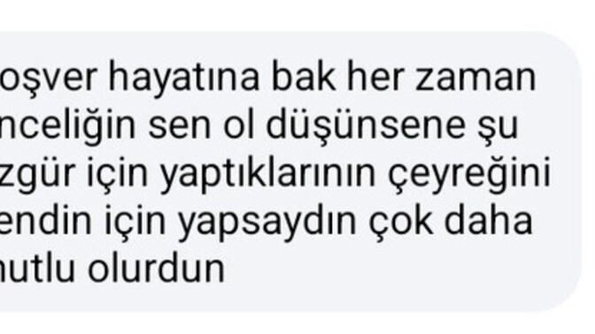 Sevgilimin evli arkadaşının karısı bunları söyledi sizce iyi niyetli mi?