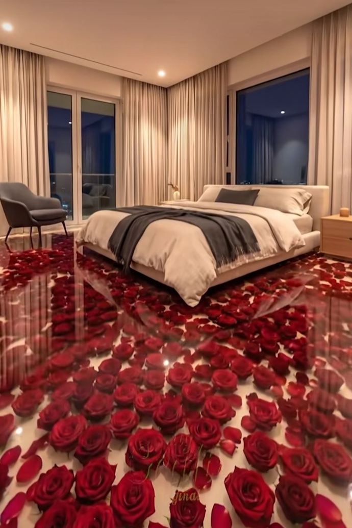 Siz en çok nasıl bir yerde uyuyup uyanmak isterdiniz, gül kokulu romantik oda mı başka bir hayaliniz mi 🌹?