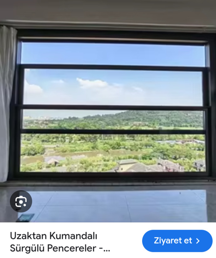 Pencereleriniz uzaktan kumandalı mı?