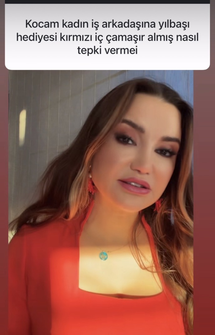 Eşiniz, iş arkadaşına yeni yıl hediyesi olarak kırmızı iç çamaşırı alabilir mi?
