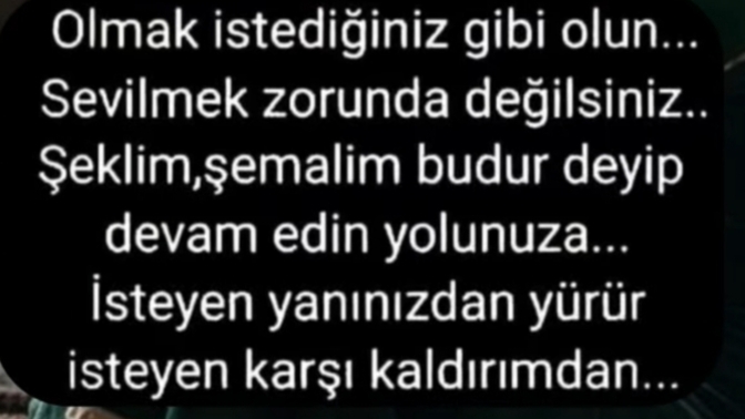 Sırf sevilmek için olduğunuzdan farklı bir karaktere bürünür müsüz?