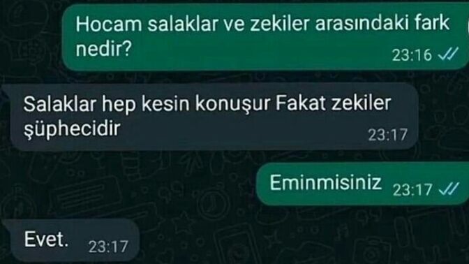 Kendine aşırı güvenen, ego kasan insanları siz de komik buluyor musunuz yoksa gıcık olup laf mı anlatmaya çalışıyorsunuz?