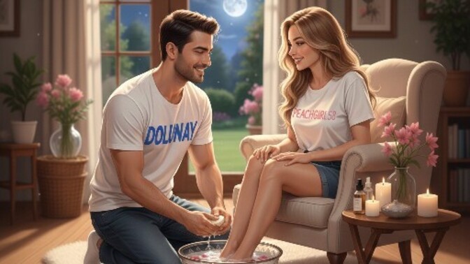 Kadının ayağını yıkayan erkek, 7 adım önde midir?