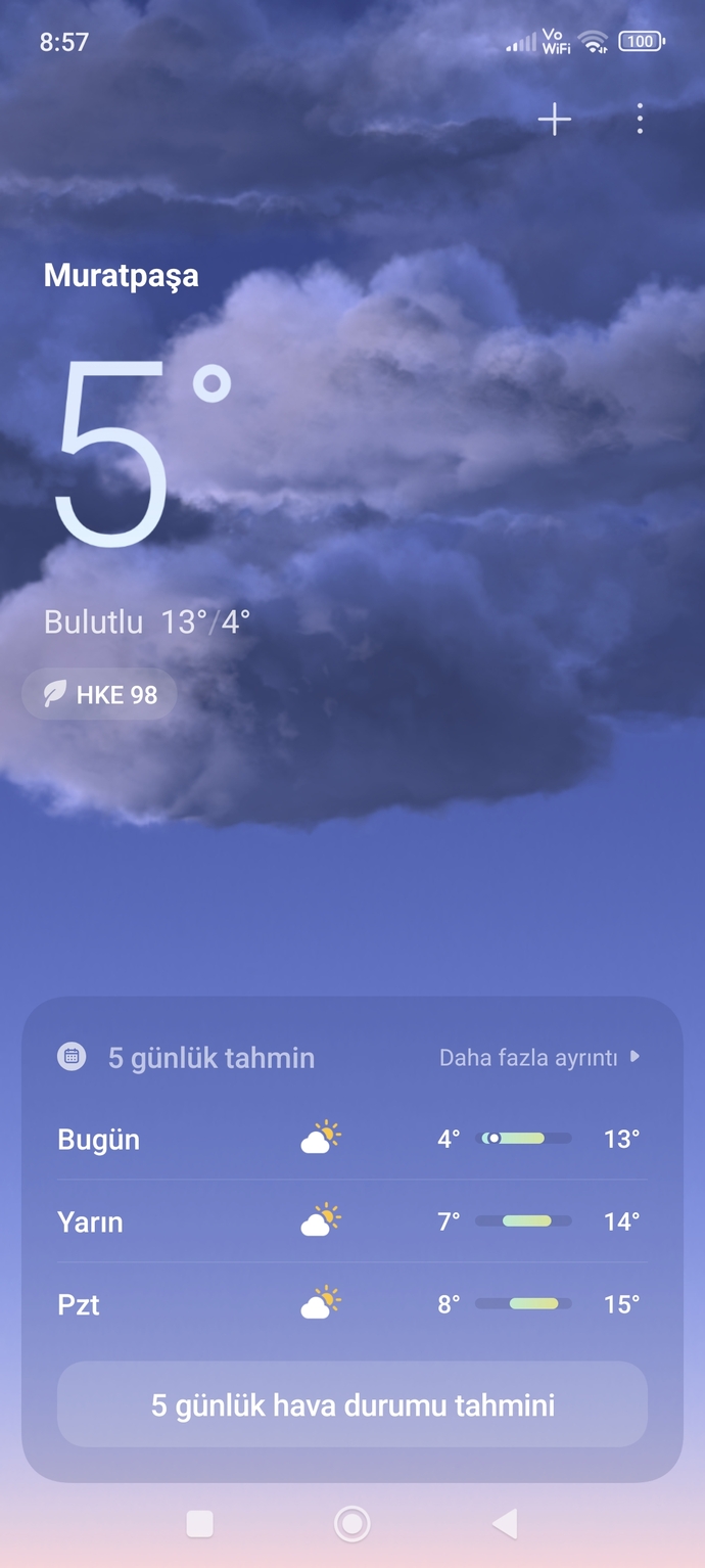 Sizde hava nasıl, oralarda da böyle eksi derecelerde donuyor musunuz 🥶?