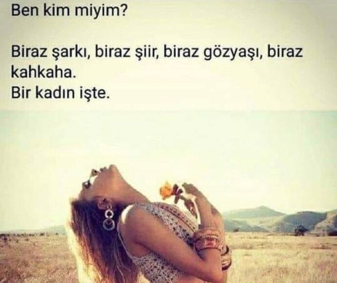 Sen kimsindir kısaca?
