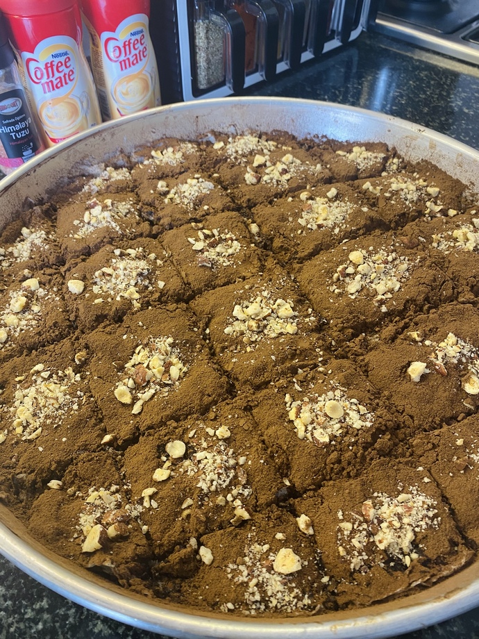 Evde soğuk baklava yaptım olmuş mu sizce?