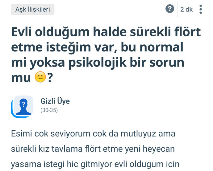 Sırf erkeklerin bu zihniyeti yüzünden evlenmeyi düşünmüyorum. Haksız mıyım?