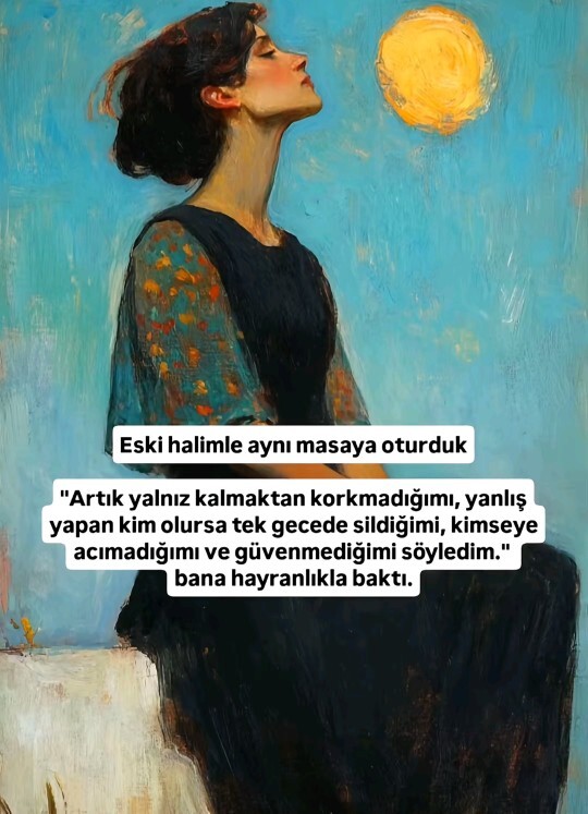 Eski sizle konuşsaydınız ona ne söylerdiniz?