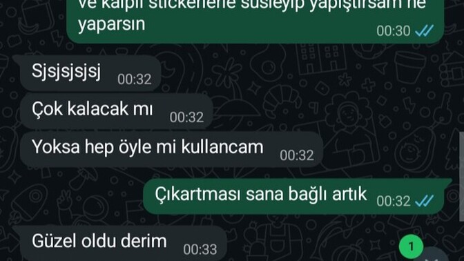 Sizce seviyor mu beyler?