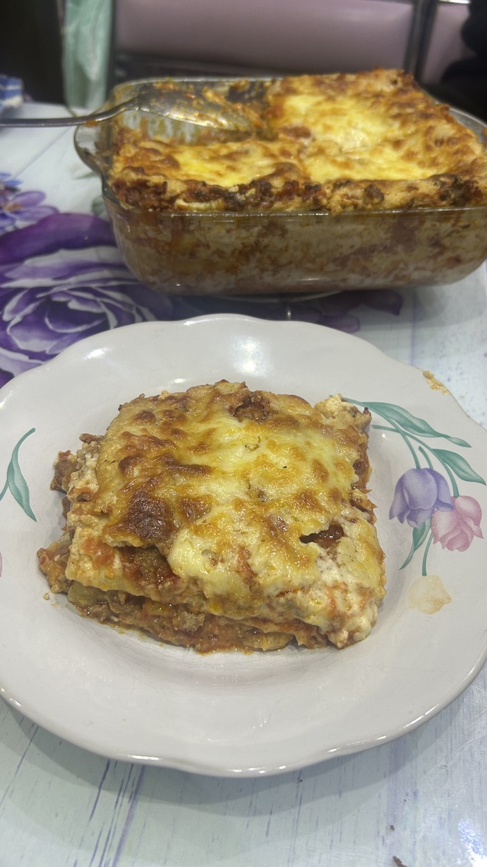 Gece gece canım lazanya çekti yaptım, sizce nasıl olmuş sever misiniz 😋?