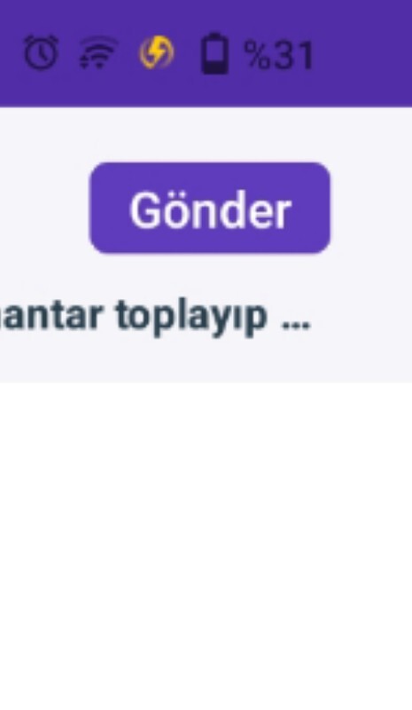 Seninle şu anki şarj yüzdene göre, kaç mantar toplayıp yemiş oluruz?