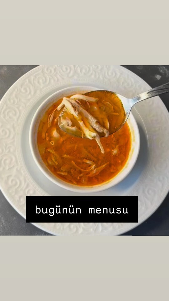 Bugünün menusu canlarim?