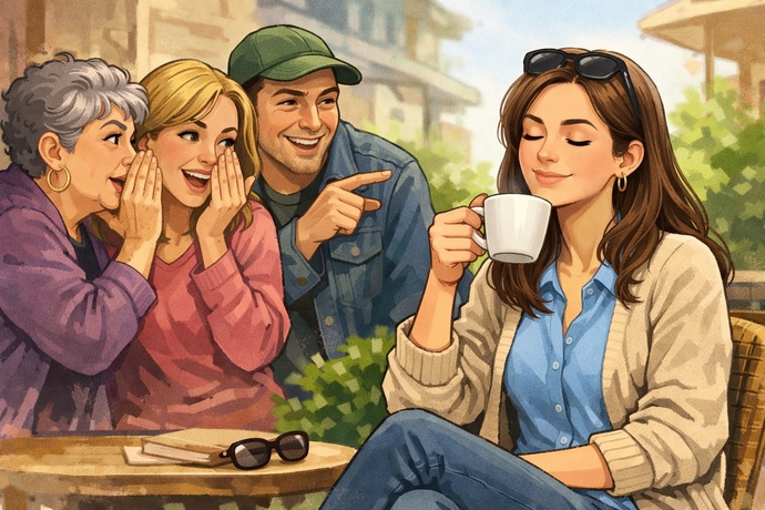 Kimse kahve zevkinizi bilmiyor, ne sevip sevmediğinizi bilmiyor ama hayatınız hakkında yargı dağıtma hakkını buluyorlar nasıl?