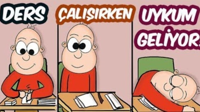 Günün en çok hangi saatlerinde uykunuz gelir?