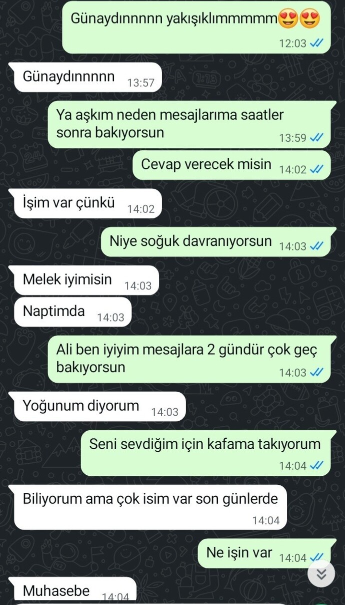 Kırılmakta haklı miyim neden böyle yapıyor bana?