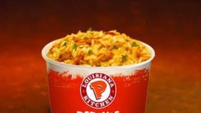 Popeyes da bi ara baharatlı tavuklu pilav satılıyordu hatırlayan var mı?