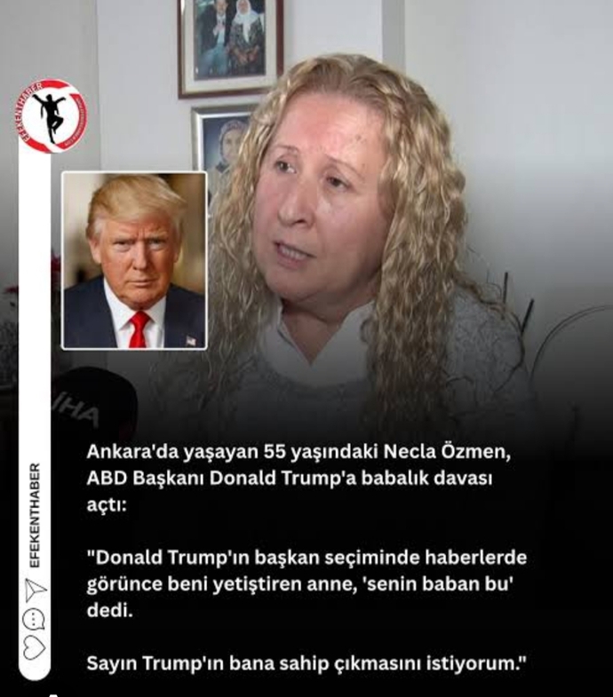 Necla Trump  ın kızı olabilir mi acabaaa?