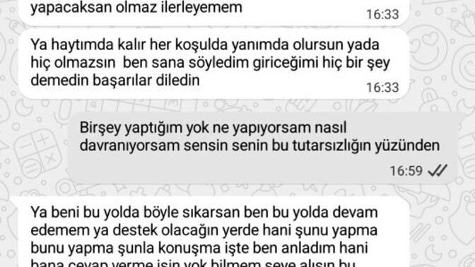 Bu kadar basit mi gerçekten bir gün seviyorum deyip ertesi gün umurumda değilsin demek?