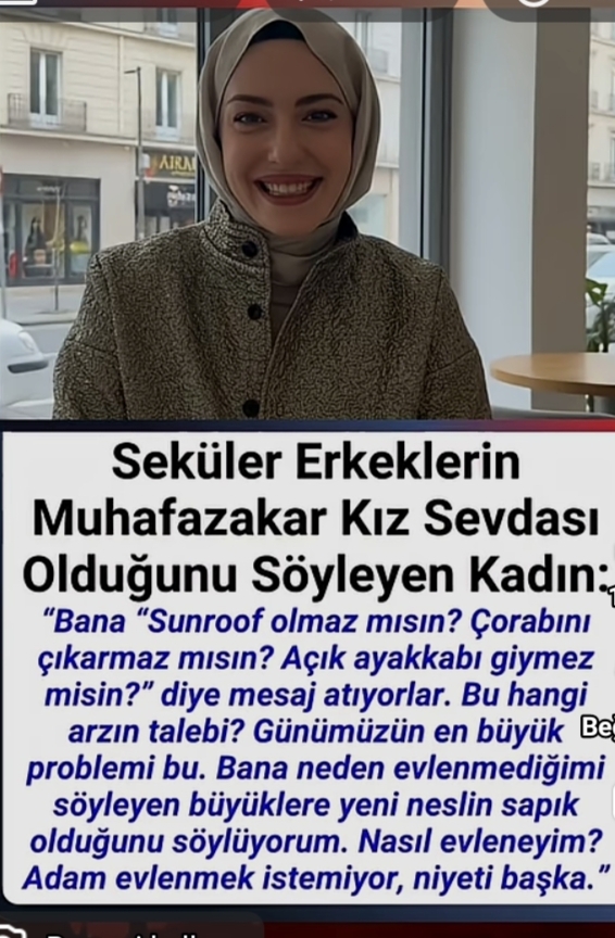 Muhafazakar görünümlü ve seküler erkek tiplerinden kadınlar olarak bıkmadık mı?