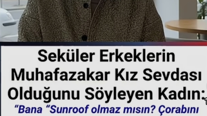 Muhafazakar görünümlü ve seküler erkek tiplerinden kadınlar olarak bıkmadık mı?