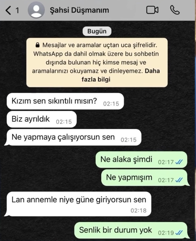 Exinizin Annenizle Güne Gitmesi Kaçıncı Seviye Saplantı?