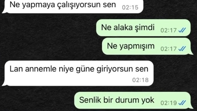 Ex'inizin Annenizle Güne Gitmesi Kaçıncı Seviye Saplantı?