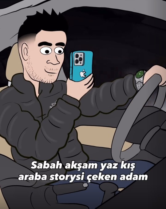 Erkekler neden direksiyon storysi atar?