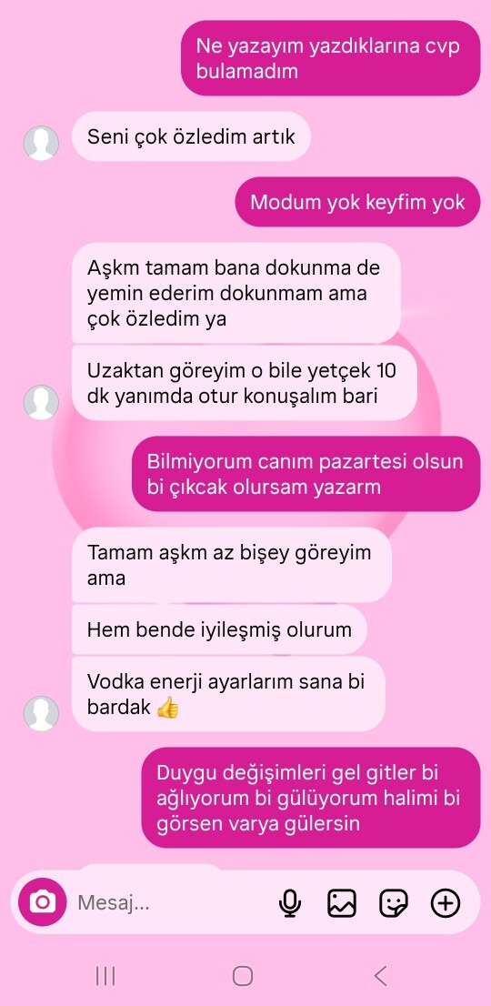 Sizce ne kadar samimi bu konuşma?