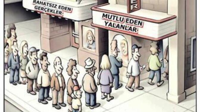 Yüzünüze gerçekler söylenince mi yoksa yalanlar söylenince mi mutlu olursunuz?