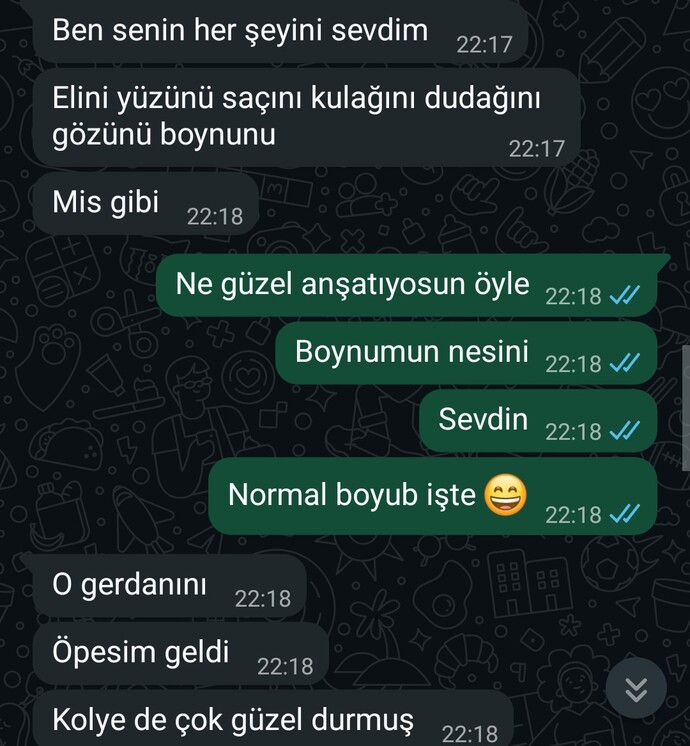 Beni beğenmiş mi sizce sosyak medyadan tanıştık bugün buluştuk?