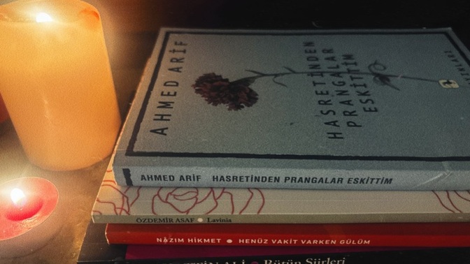 Sana şiir kitaplarımdan bir şiir bırakayım mı?
