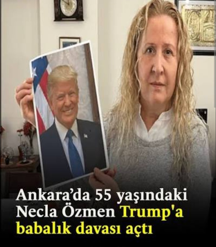Necla Özmen, Trump’ın biyolojik kızı olduğunu iddia edip gündem oldu. Sizce gerçek mi, yoksa dikkat çekme çabası mı?